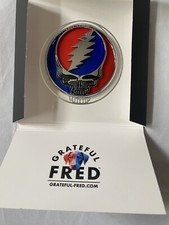 Adesivo emblema de metal Grateful Dead Steal Your Face Rock comprar usado  Enviando para Brazil