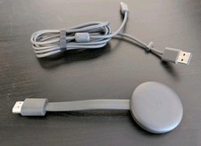 Usado, Streaming player Google Chromecast 3ª geração carbono comprar usado  Enviando para Brazil