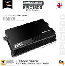 Amplificador de carro AudioControl EPIC1500 1500W monobloco classe D - Bass Boost comprar usado  Enviando para Brazil