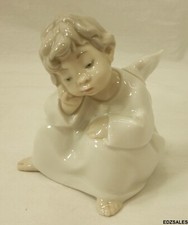 Lladro sitting angel for sale  Wheaton