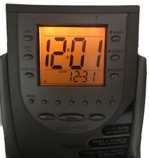 Timex T309T Triple Reloj Despertador Radio Naturaleza Sonidos Sintonización Digital Pantalla Grande segunda mano  Embacar hacia Mexico
