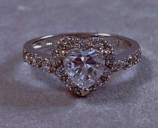 Bague fiançaille argent d'occasion  Monistrol-sur-Loire