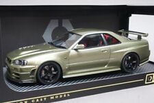 Usado, Carro modelo 1:18 HPI 8907 Nissan Nismo R34 GT-R Z Tune Millennium Jade comprar usado  Enviando para Brazil