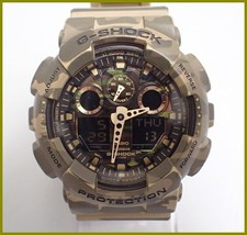 Relógio Casio G-Shock série camuflagem analógico-digital Ga-100Cm-5Ajf/caqui/resina B comprar usado  Enviando para Brazil