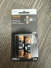 Pacote com 2 fusíveis Eaton Bussmann FRN-R 30A Easy ID comprar usado  Enviando para Brazil
