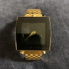 Citizen Independent relógio quadrado analógico-digital ouro 40mm usado No1938 No3825 comprar usado  Enviando para Brazil