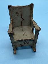 Cadeira de balanço antiga vintage década de 1920 KILGORE miniatura ferro fundido casa de bonecas infantil comprar usado  Enviando para Brazil
