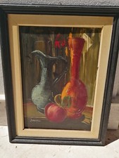 Antico dipinto olio usato  Spinetoli