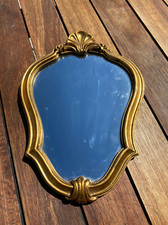 Miroir doré bois d'occasion  Craponne