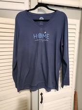 Pulôver Life Is Good feminino azul gola V ~ tamanho zl comprar usado Pulôver Life Is Good feminino azul gola V ~ tamanho zl comprar usado  Enviando para Brazil