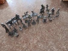 Lot miniature pewter for sale  Lady Lake