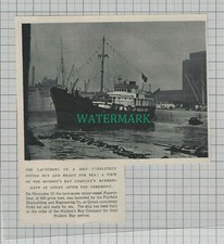 C2383) O navio RUPERTSLAND lançado no serviço Govan Hudson Bay - Clipe 1948 comprar usado  Enviando para Brazil