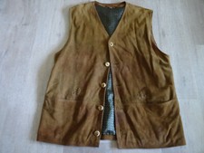 Herren wildlederweste braun gebraucht kaufen  Bad Elster
