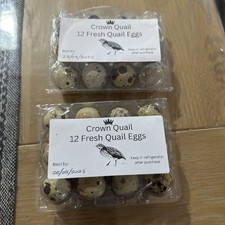 Fresh jumbo quail for sale  WATFORD