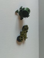 Pair metal minature for sale  BASINGSTOKE