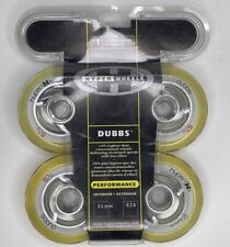 Usado, Rodas de skate Hyper Wheels Dubbs Performance em linha 84MM 82A transparente/cromo comprar usado  Enviando para Brazil
