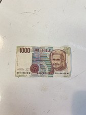 Banconota 1000 lire usato  Latina