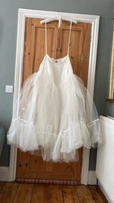 Netted wedding dress for sale  CAMBRIDGE
