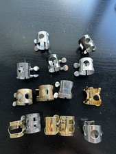 Pacote de ligaduras de saxofone de qualidade bocais de metal Selmer Brancher Yani Rico, usado comprar usado  Enviando para Brazil