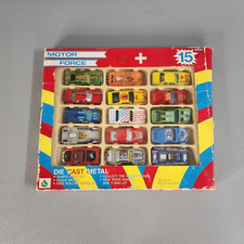 Conjunto de carro fundido vintage Motor Force pacote com 15 novo na caixa comprar usado  Enviando para Brazil