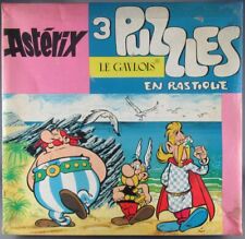 Asterix puzzles plastique d'occasion  France