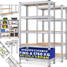 Scaffali metallo 180x90x40cm usato  Roma