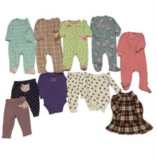 Usado, Lote de roupas de bebê menina tamanho 6-9 meses para pijamas de lã outono e inverno e muito mais comprar usado  Enviando para Brazil