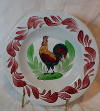 Assiette creuse faïence d'occasion  Châteaudun