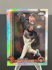 2025 Topps Chrome Hayden Birdsong RC - Logotipo de quadro de luz refrator - SF Giants SSP comprar usado  Enviando para Brazil
