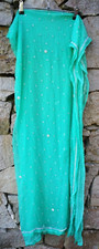 Green dupatta long usato  Santa Teresa Gallura
