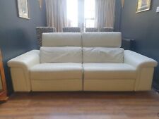 Cream leather electric for sale  MORDEN