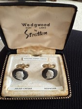 Wedgewood stratton cufflinks for sale  YELVERTON