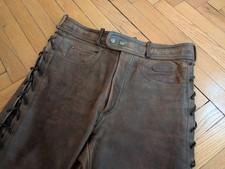 Hein gericke schnürlederjeans gebraucht kaufen  Berlin