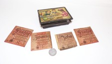 Usado, Caixa registradora antiga para loja Alemanha brinquedo de chapa metálica 1930 pés comprar usado  Enviando para Brazil