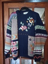Pull laine motifs d'occasion  Pierrepont