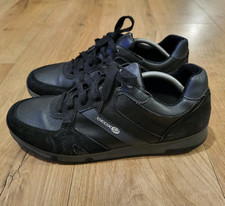 Geox trainers black for sale  NORWICH