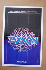 Zaxxon arcade flyer for sale  Augusta