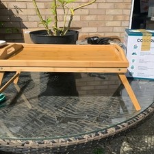 Relaxdays bamboo wooden for sale  BURY ST. EDMUNDS
