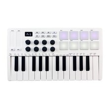 Teclado de controle MIDI de 25 teclas mini teclado USB portátil controlador MIDI comprar usado  Enviando para Brazil