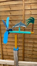 Dolphin garden whirligig for sale  STOKE-ON-TRENT