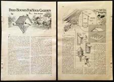 Birdhouses garden 1927 for sale  Diamond Point