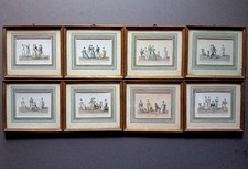 Série petites gravures d'occasion  Poisy