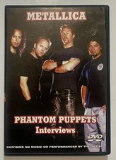 DVD entrevistas Metallica Phantom Puppets música heavy metal James Hetfield 2007 comprar usado DVD entrevistas Metallica Phantom Puppets música heavy metal James Hetfield 2007 comprar usado  Enviando para Brazil