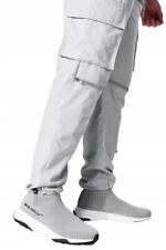 BOOHOOMAN BUTY SPORTOWE WSUWANE SZARE 44 3A6G2* EU 44 UK 10 3_6, używany na sprzedaż  PL