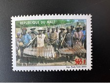 Usado, Mali 2003 Mi. 2612 Fête du Balafon Musique Music Musik 1 val. comprar usado  Enviando para Brazil