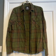 Dickies checked shirt for sale  STALYBRIDGE