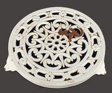 Plat fonte blanc d'occasion  Le Teil