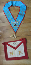 Freemasonry master apron d'occasion  Expédié en Belgium