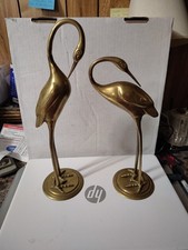 Pair brass crane for sale  North Las Vegas