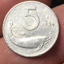 5 lire 1954 usato 5 lire 1954 usato San Bonifacio